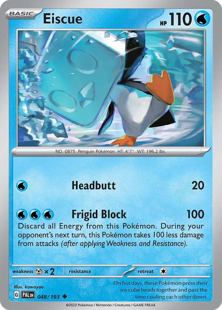 Eiscue — illustrated card