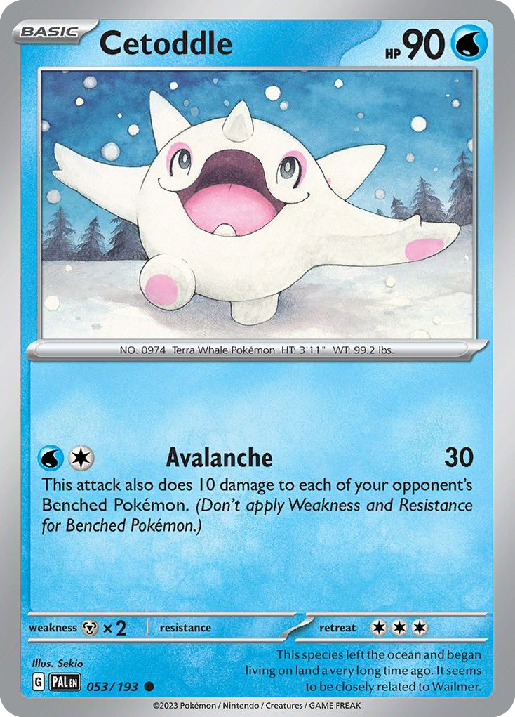 Cetoddle — illustrated card
