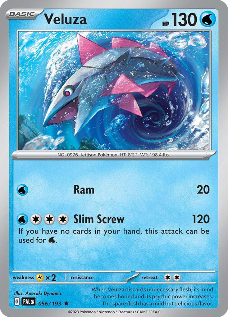 Veluza — illustrated card