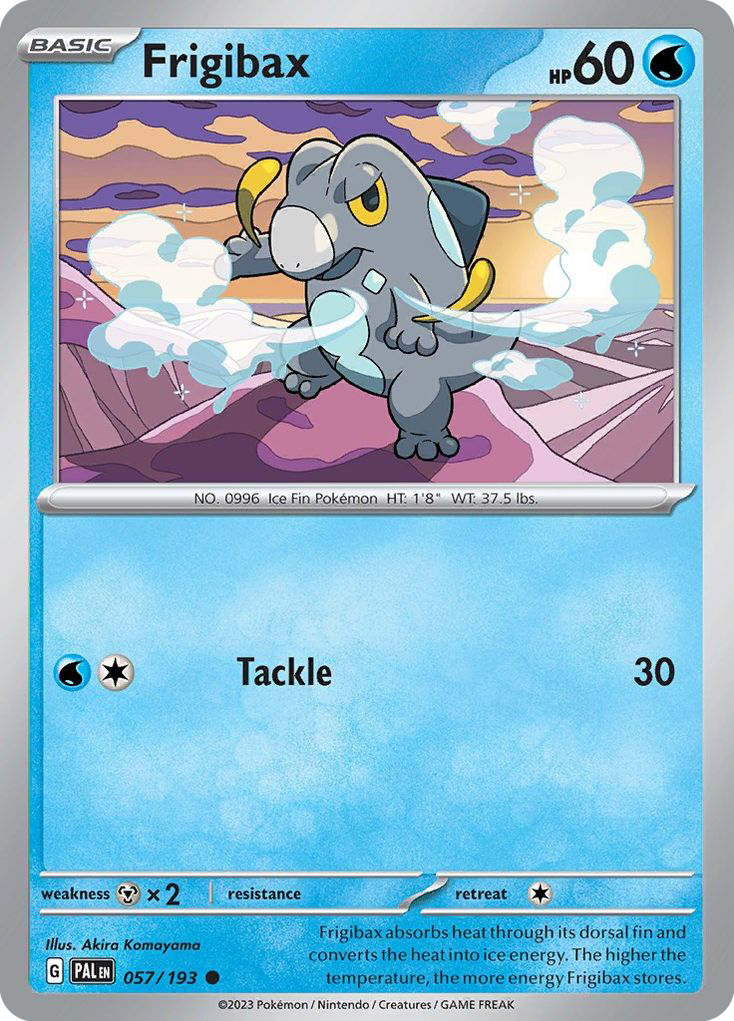 Frigibax — illustrated card