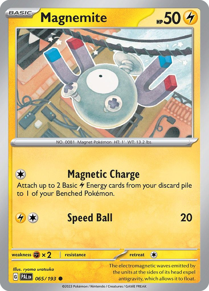 Magnemite — illustrated card