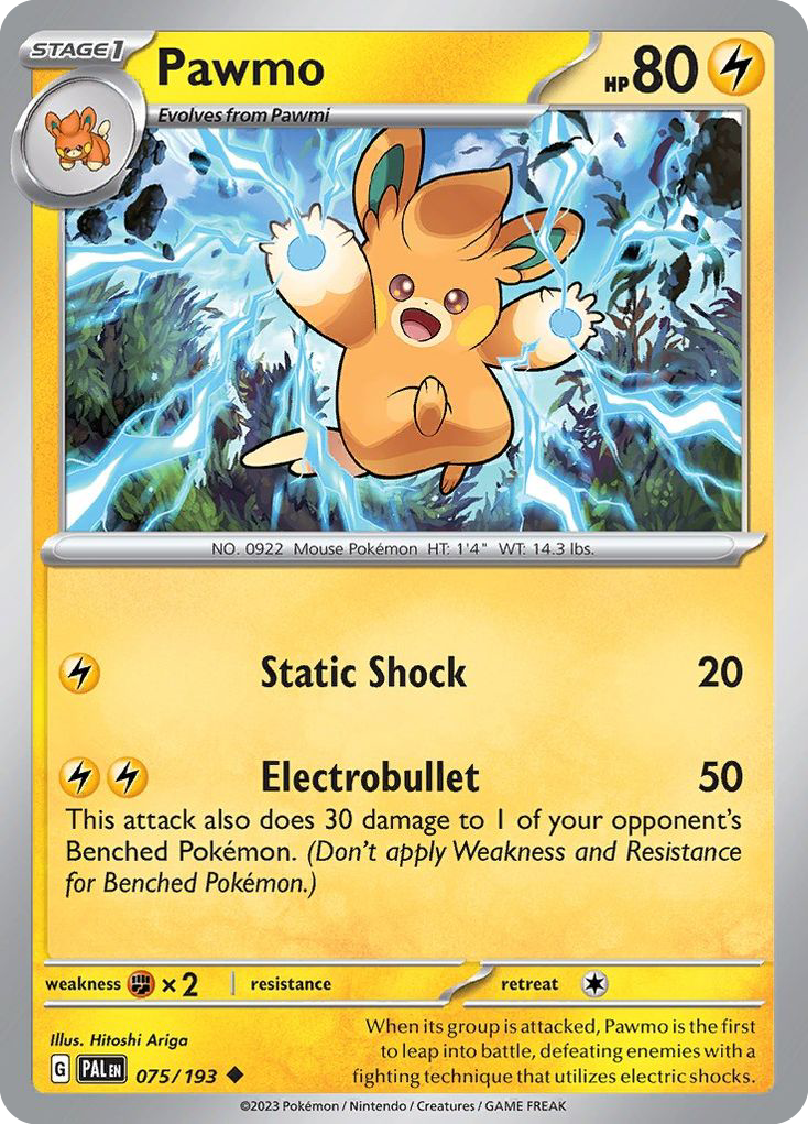 Pawmo — illustrated card