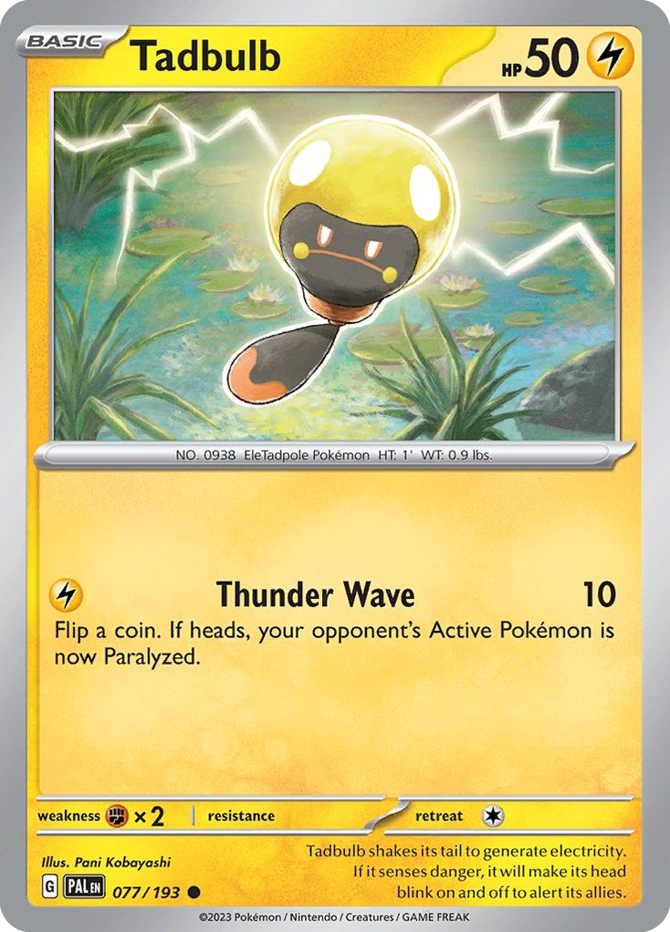 Tadbulb — illustrated card