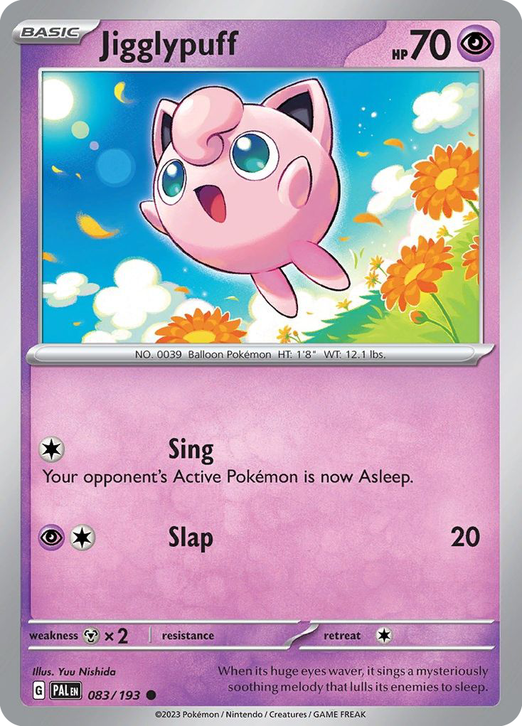 Jigglypuff — illustrated card