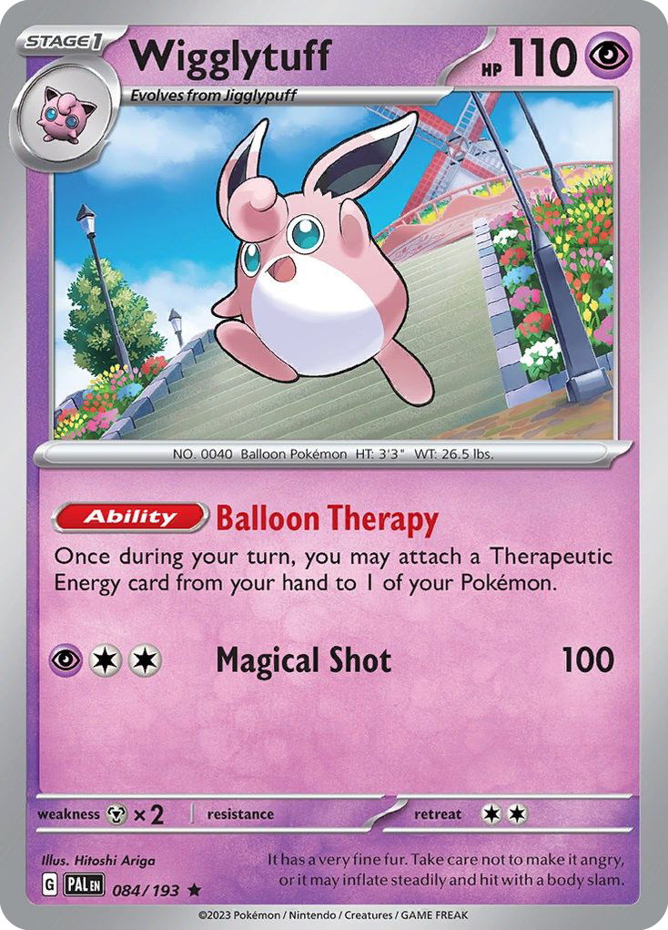 Wigglytuff — illustrated card