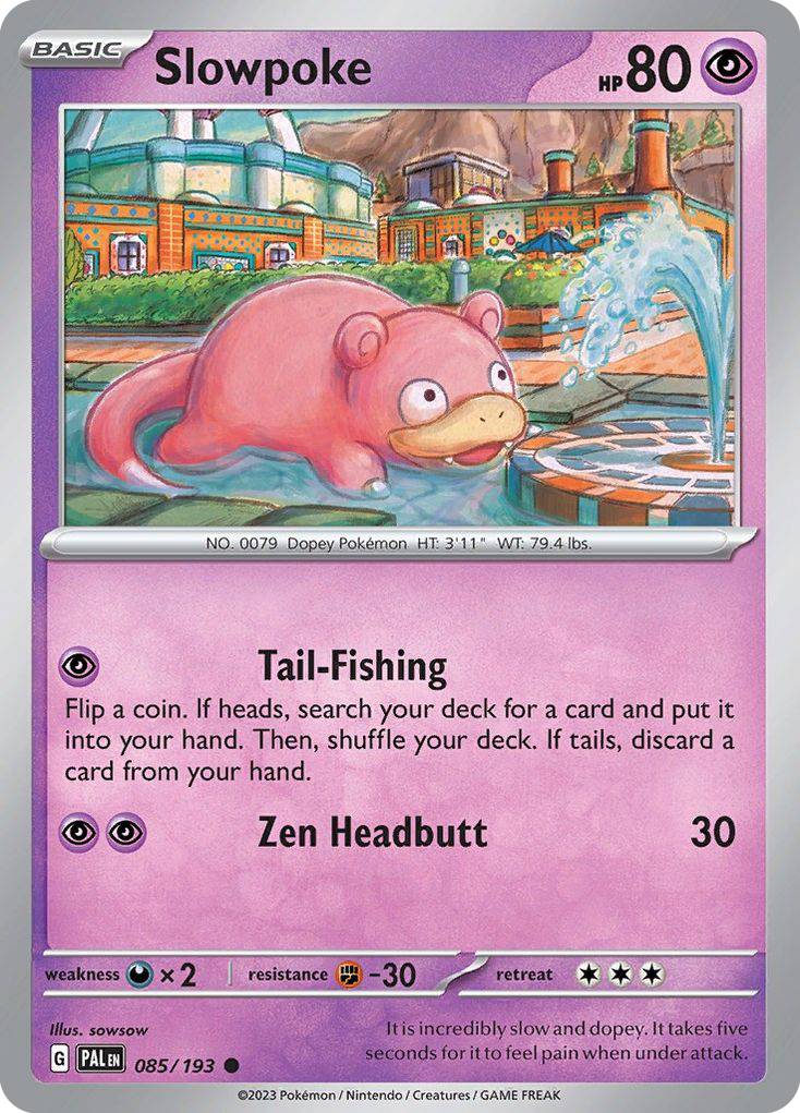Slowpoke — illustrated card