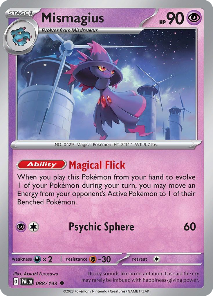 Mismagius — illustrated card