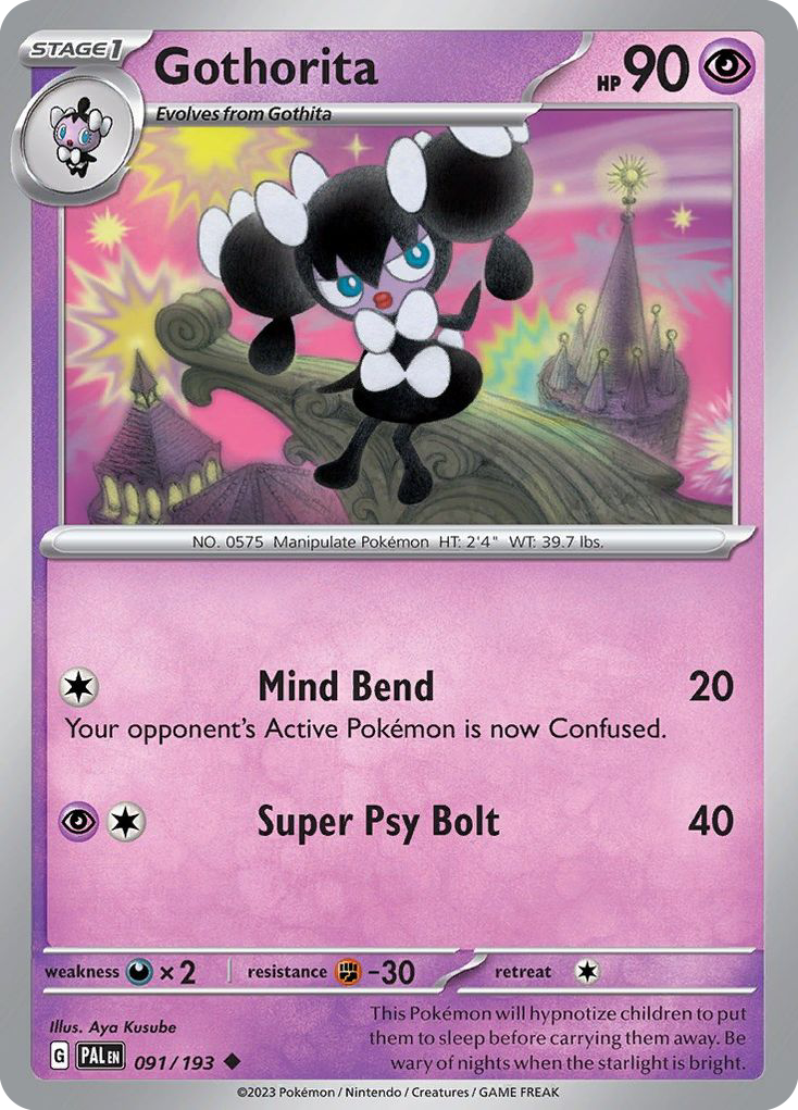 Gothorita — illustrated card