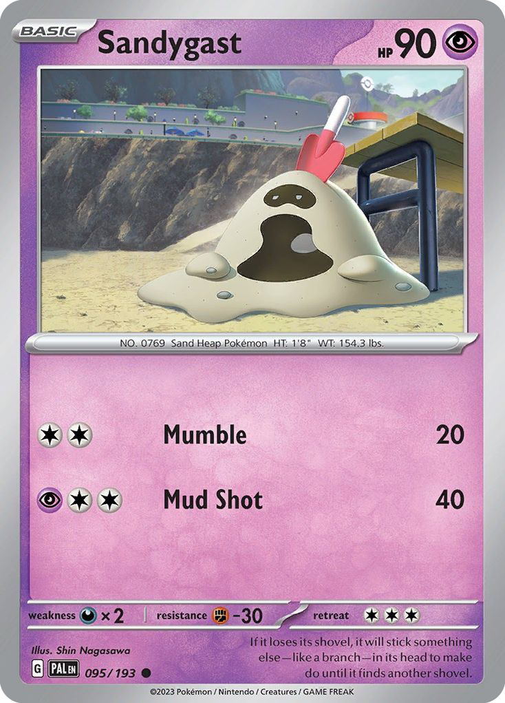 Sandygast — illustrated card