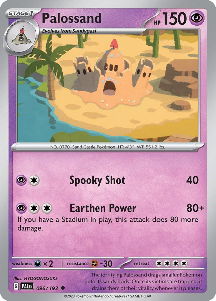 Palossand — illustrated card