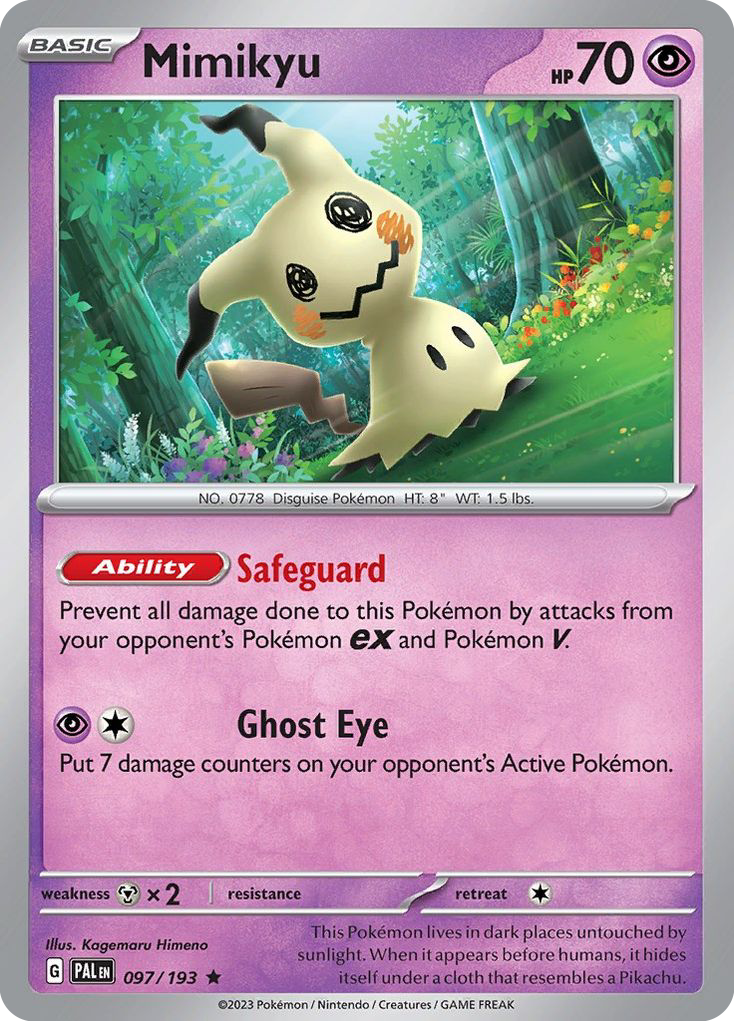 Mimikyu — illustrated card