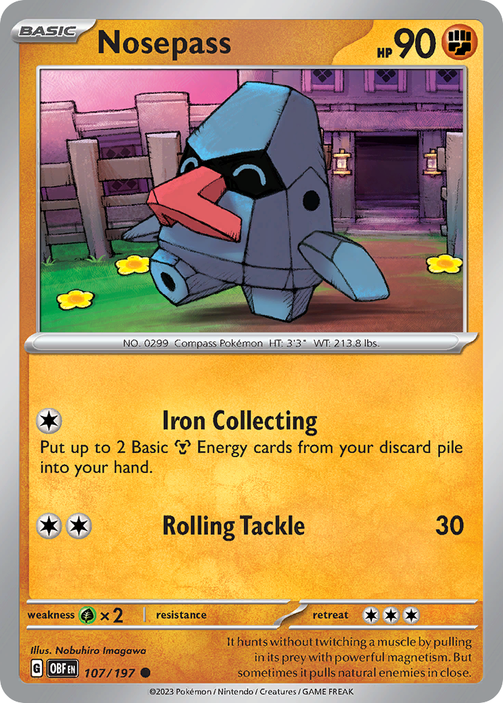 Nosepass — illustrated card