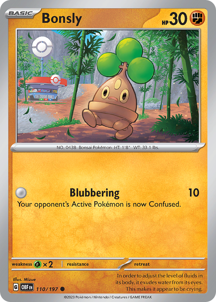 Bonsly — illustrated card