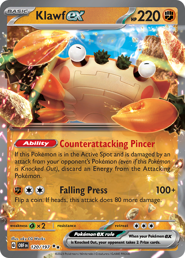 Klawf ex — illustrated card