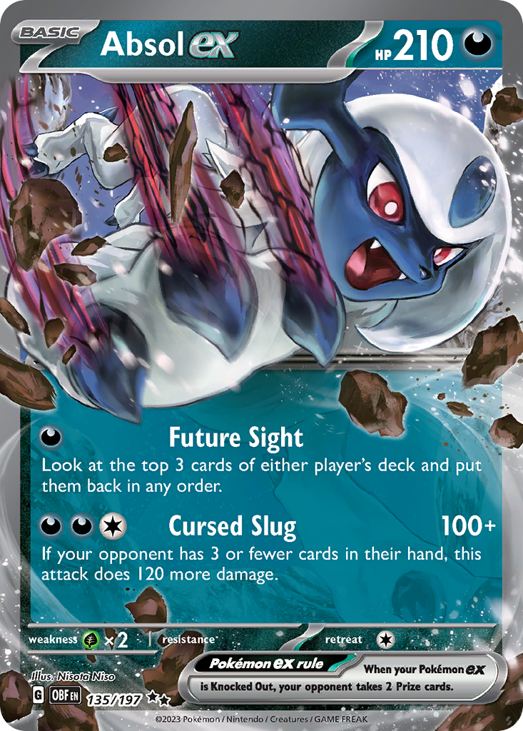 Absol ex — illustrated card