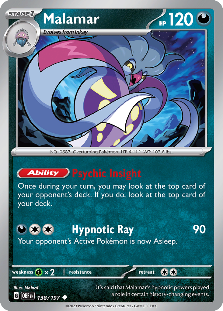 Malamar — illustrated card