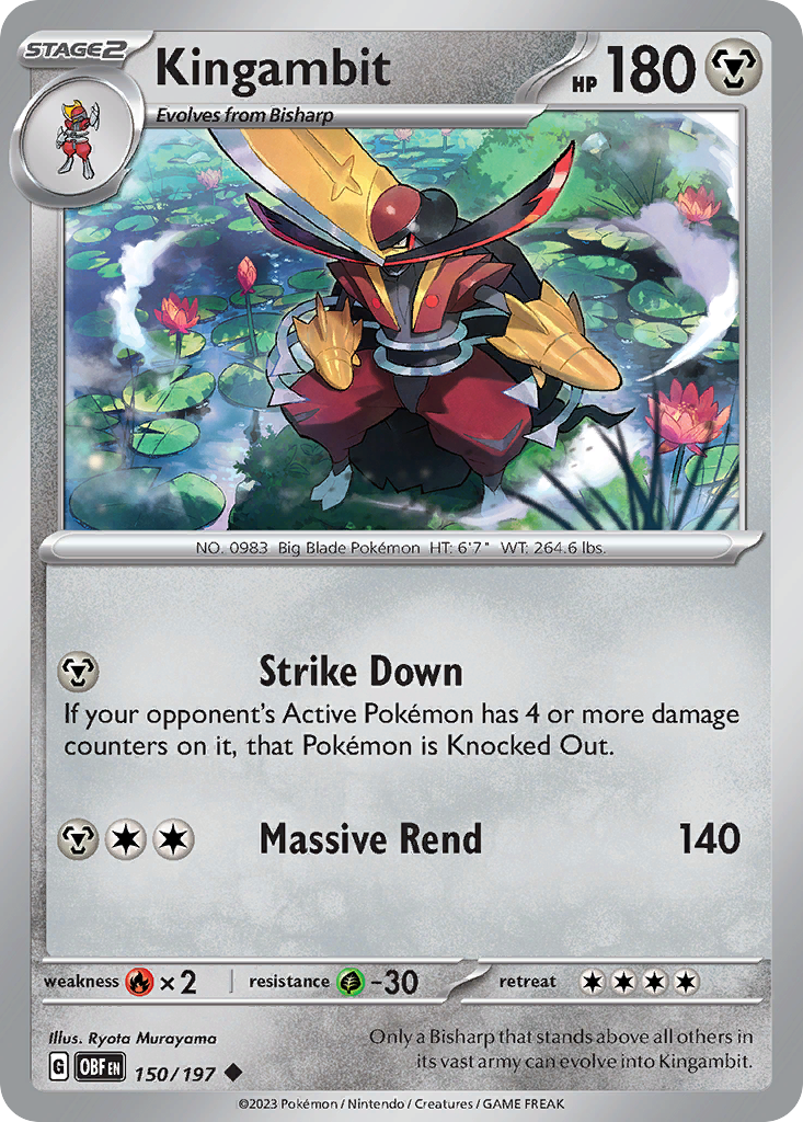 Kingambit — illustrated card
