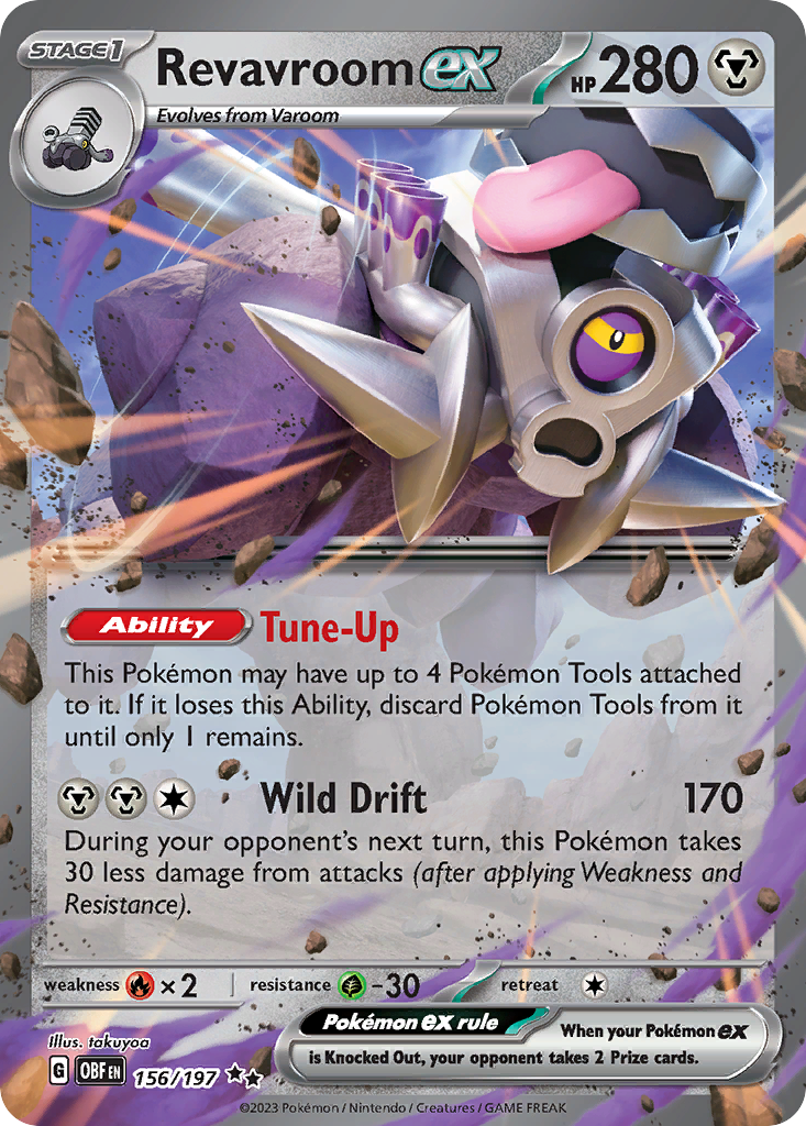 Revavroom ex — illustrated card