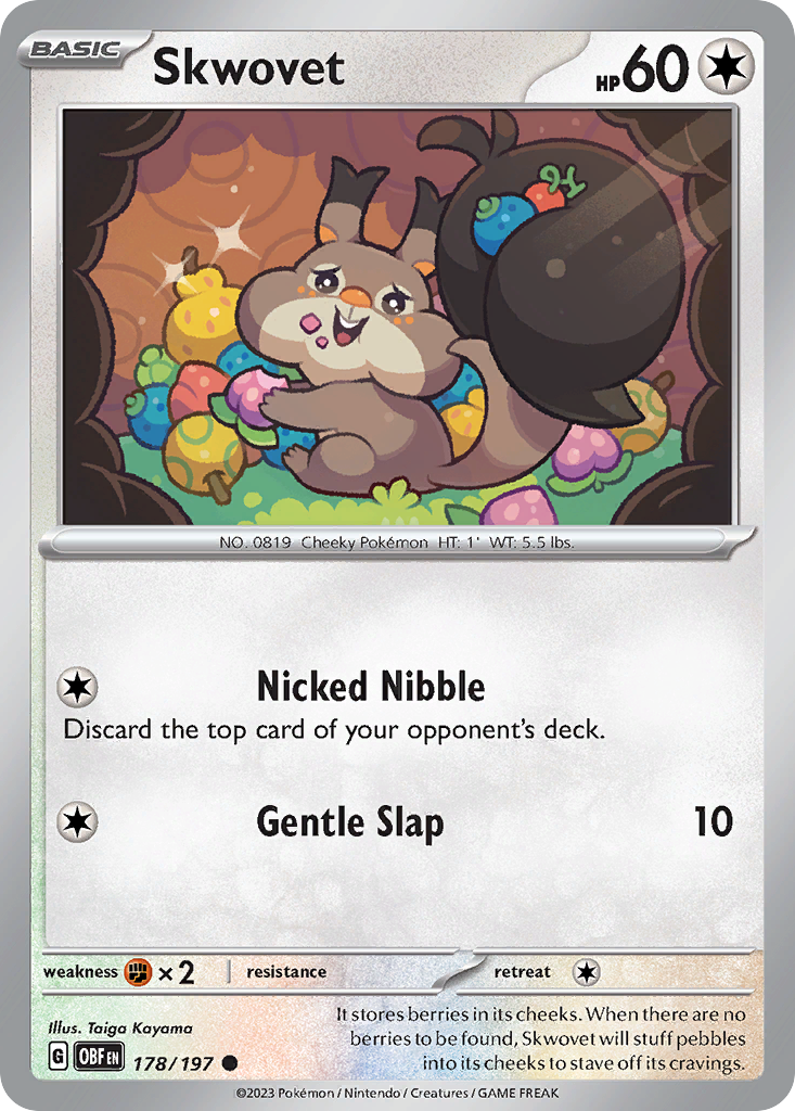 Skwovet — illustrated card