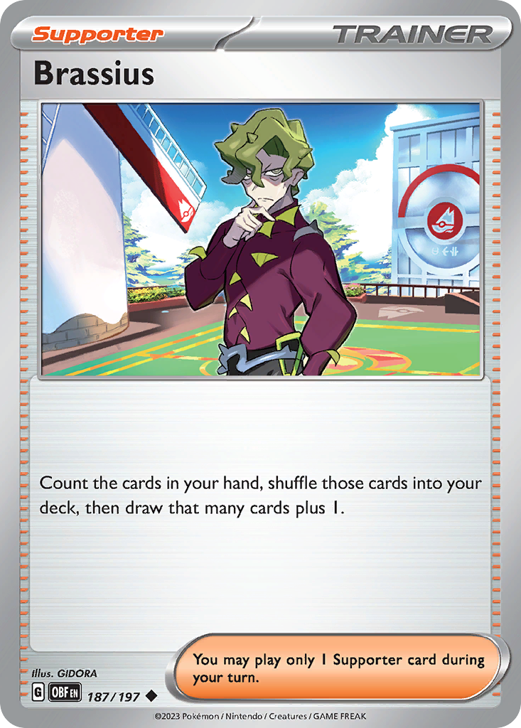 Brassius — illustrated card