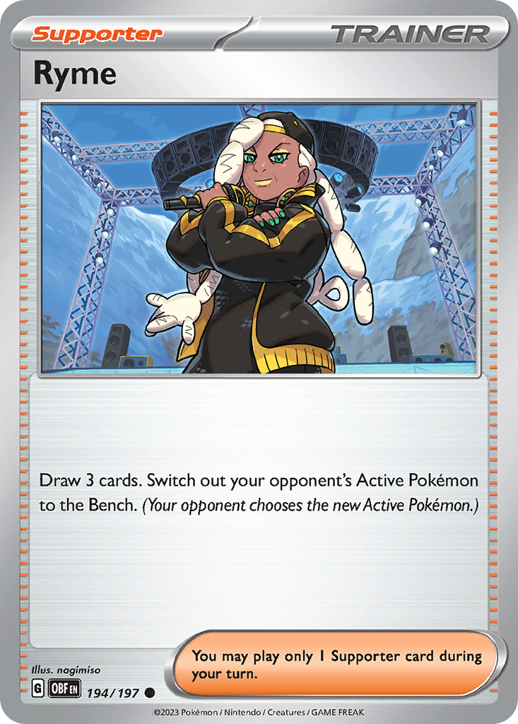 Ryme — illustrated card