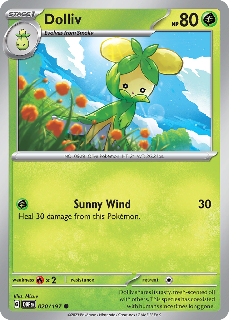 Dolliv — illustrated card