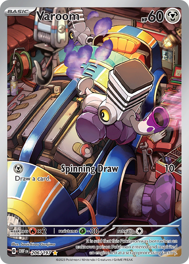 Varoom — illustrated card