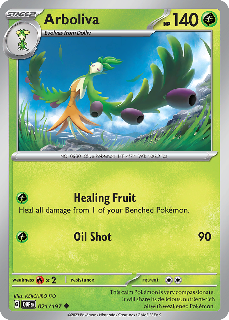 Arboliva — illustrated card