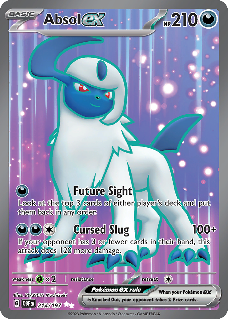 Absol ex — illustrated card