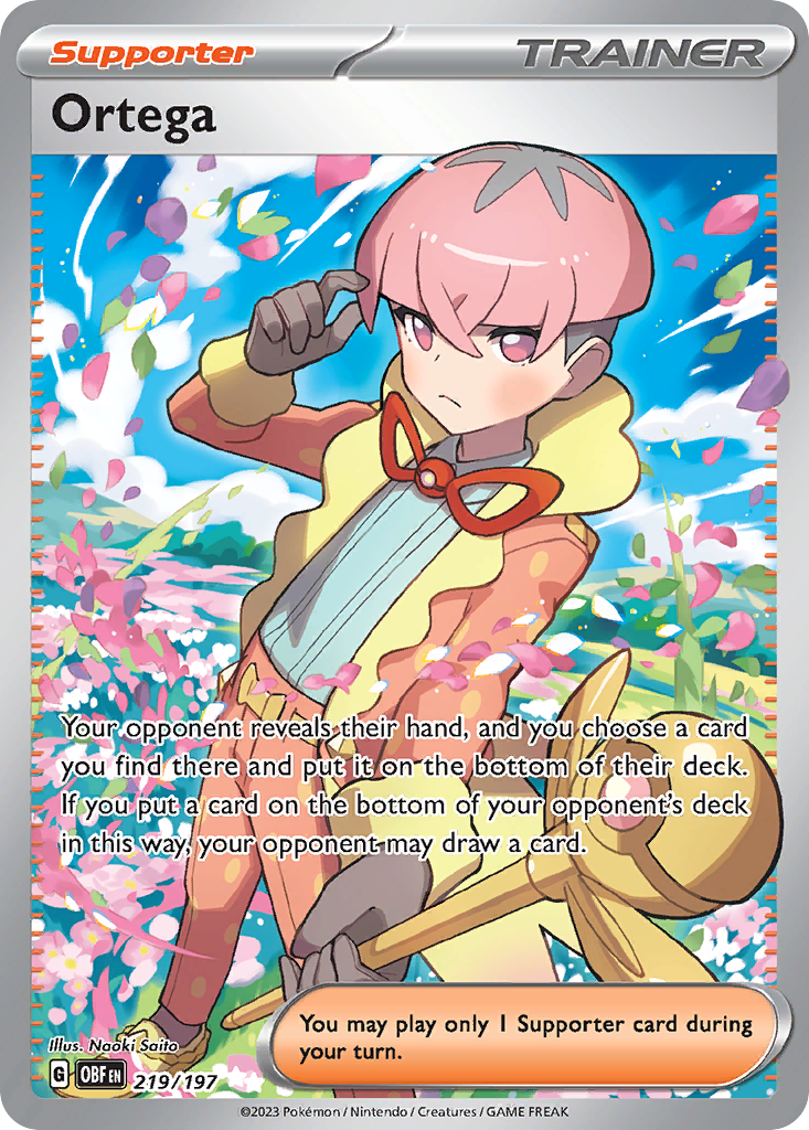 Ortega — illustrated card