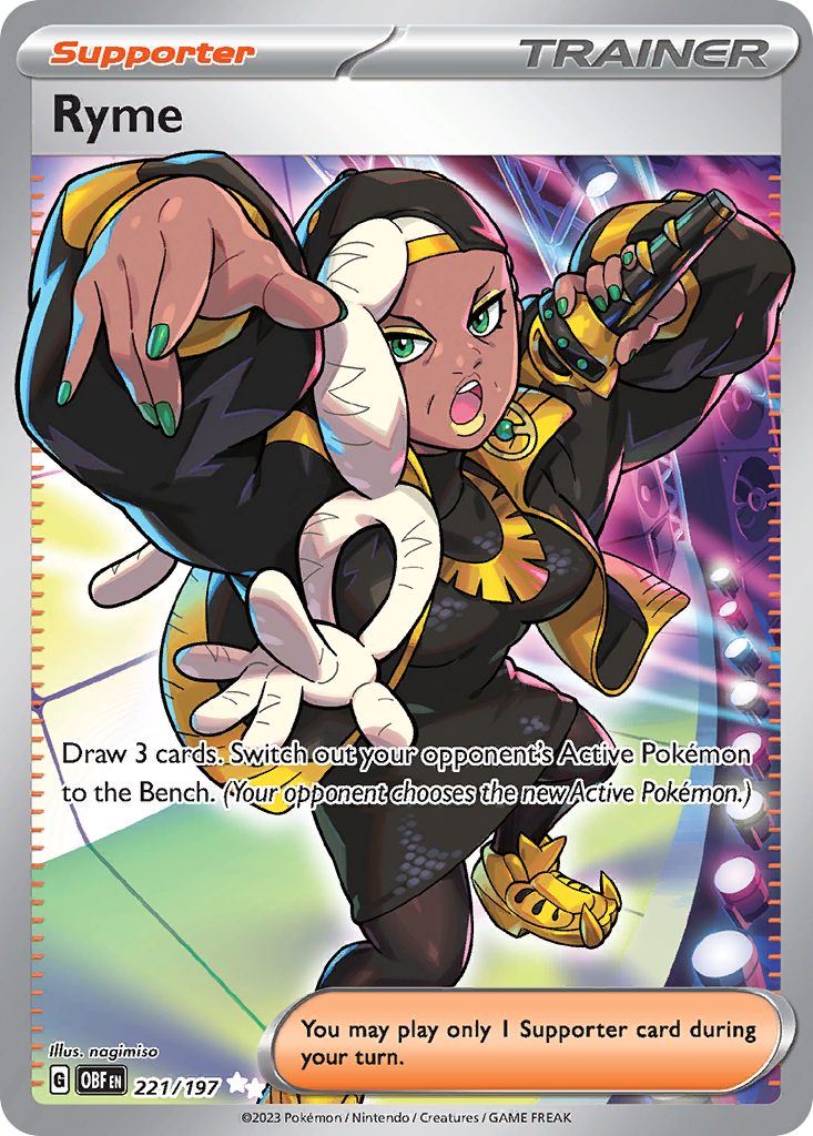 Ryme — illustrated card