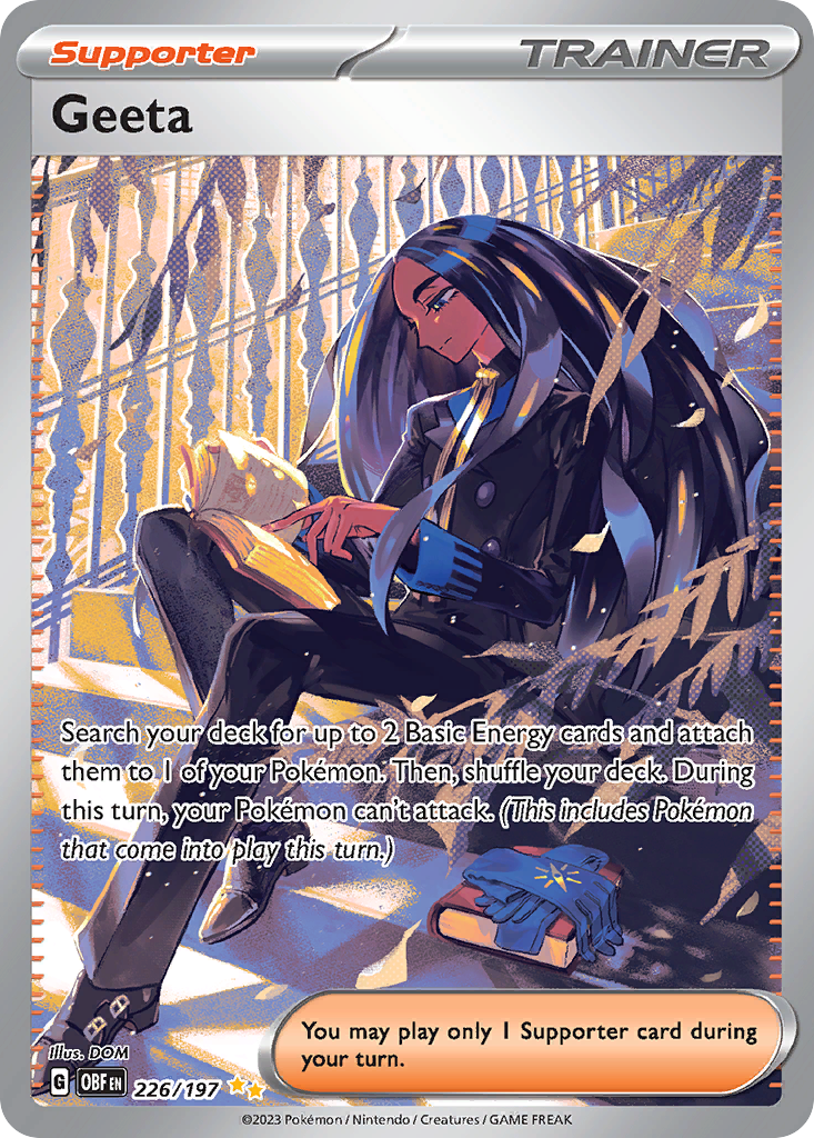 Geeta — illustrated card