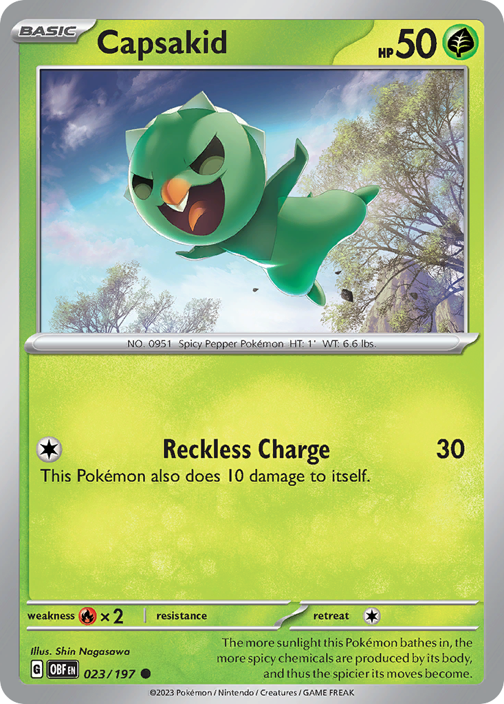 Capsakid — illustrated card