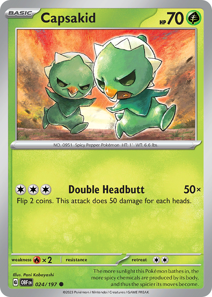 Capsakid — illustrated card