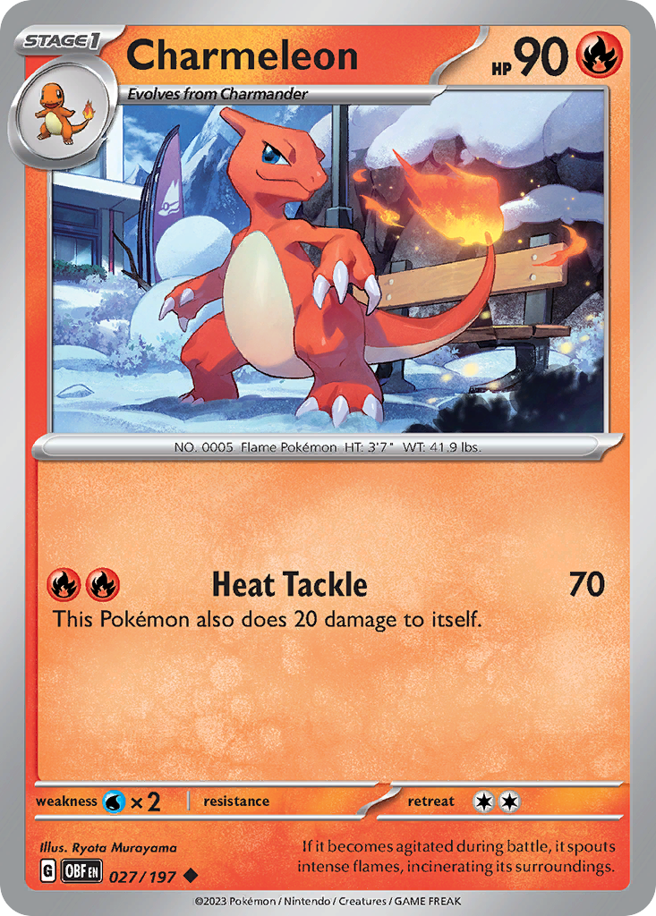 Charmeleon — illustrated card