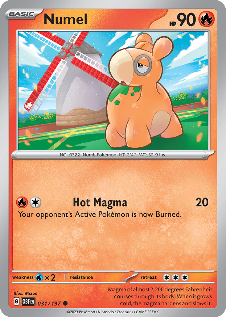 Numel — illustrated card