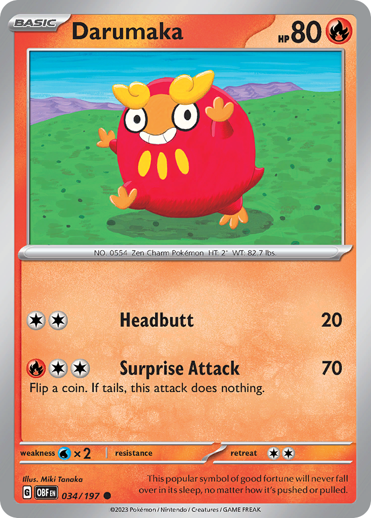 Darumaka — illustrated card