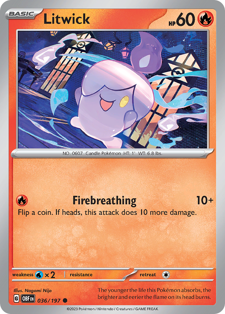Litwick — illustrated card