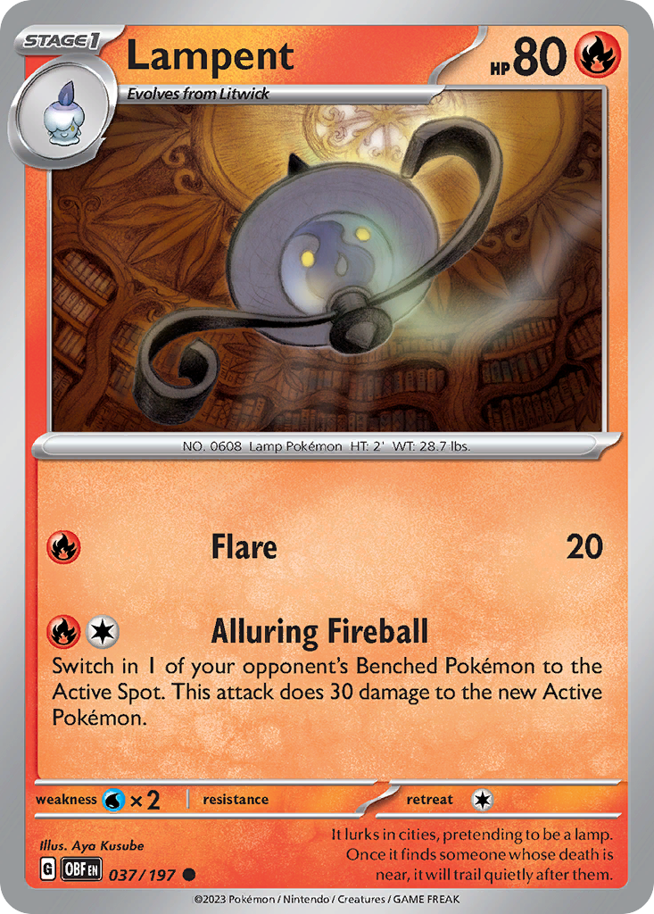 Lampent — illustrated card
