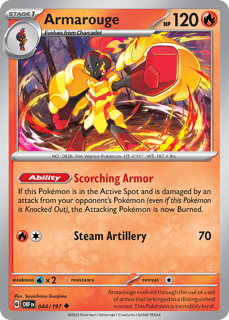 Armarouge — illustrated card