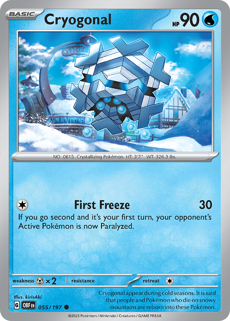 Cryogonal — illustrated card