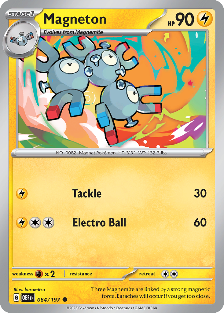 Magneton — illustrated card