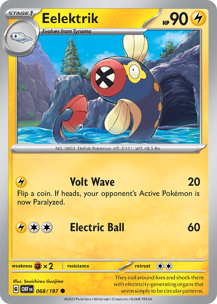 Eelektrik — illustrated card