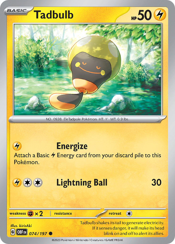 Tadbulb — illustrated card