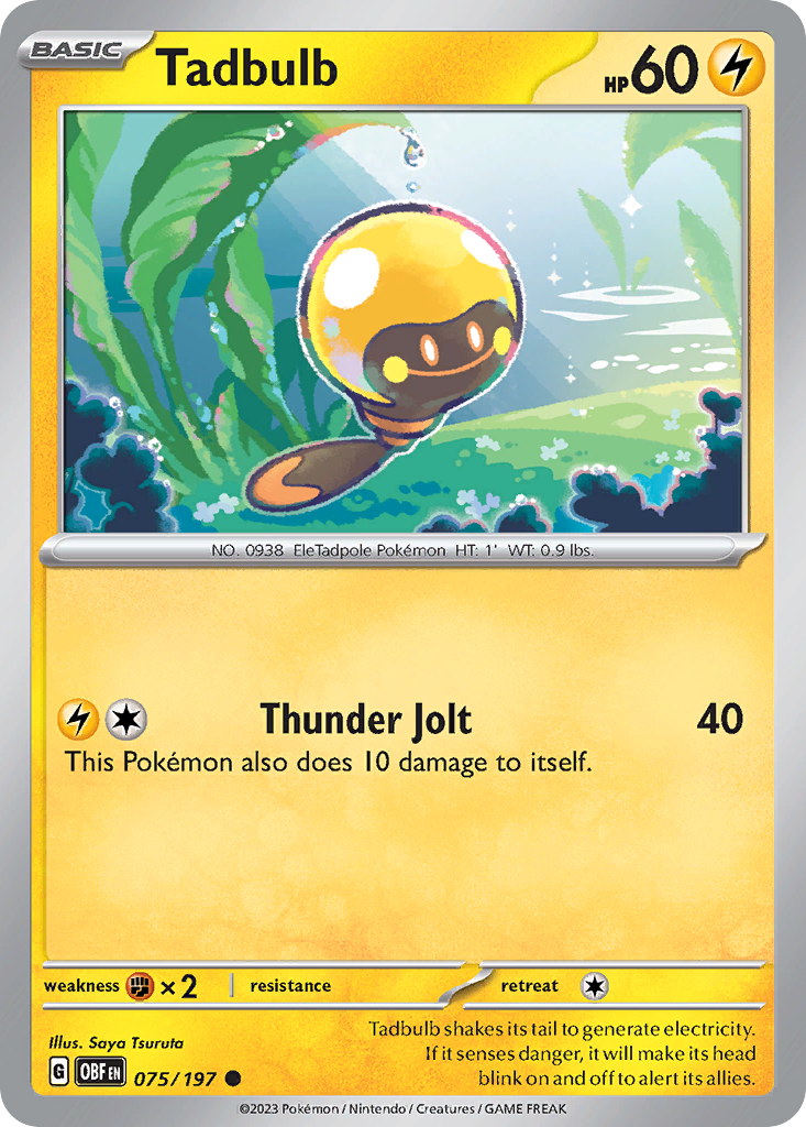 Tadbulb — illustrated card