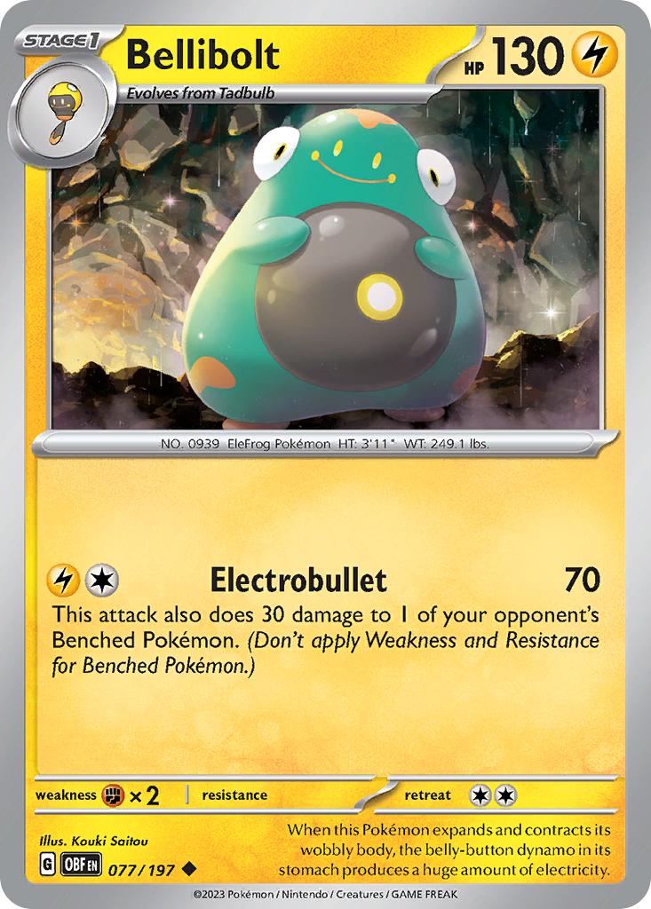 Bellibolt — illustrated card