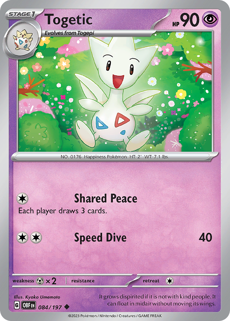 Togetic — illustrated card