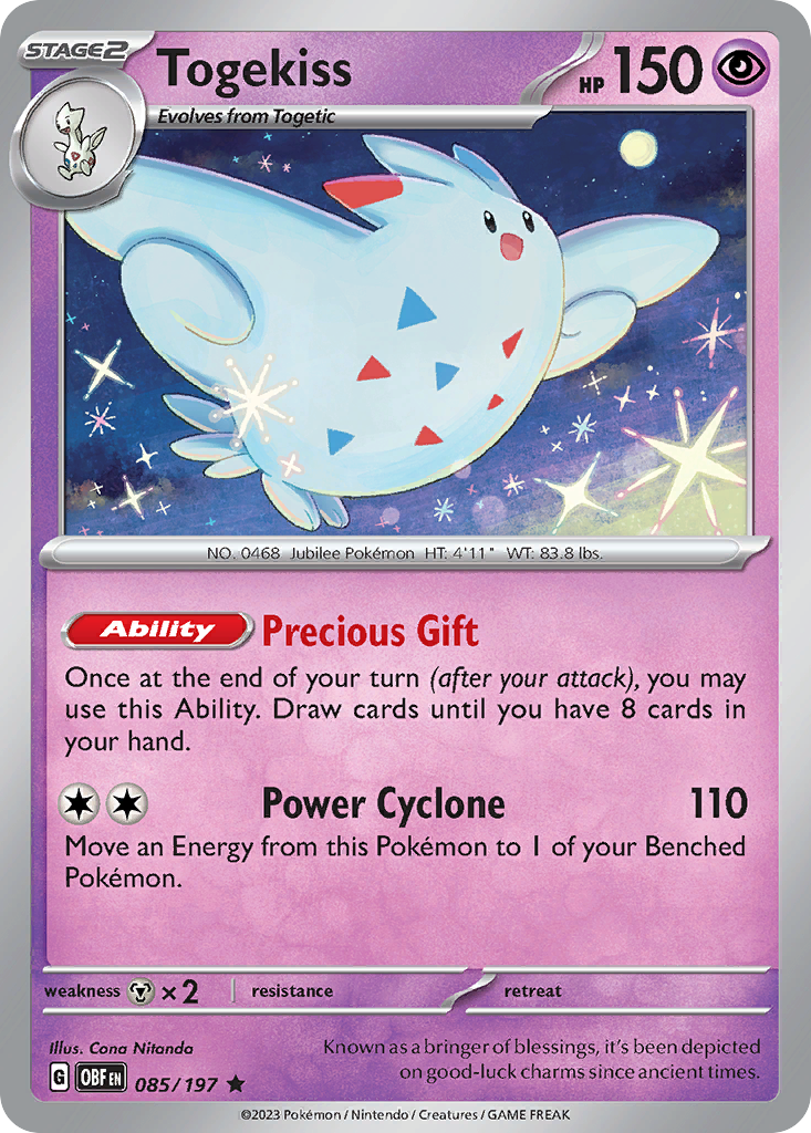 Togekiss — illustrated card