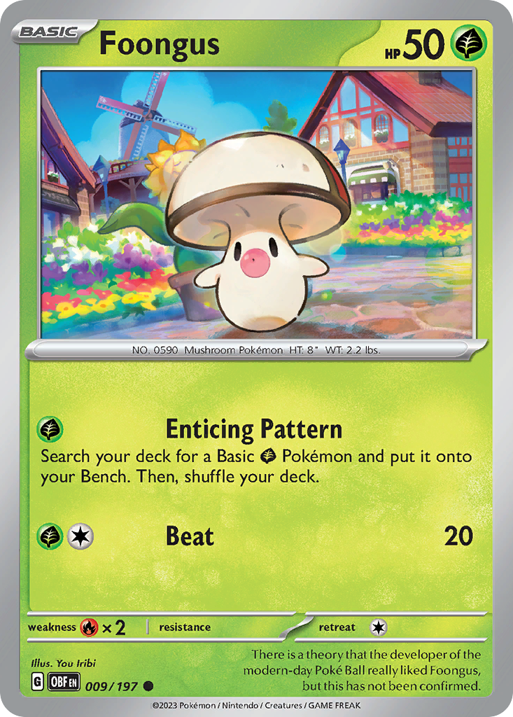 Foongus — illustrated card