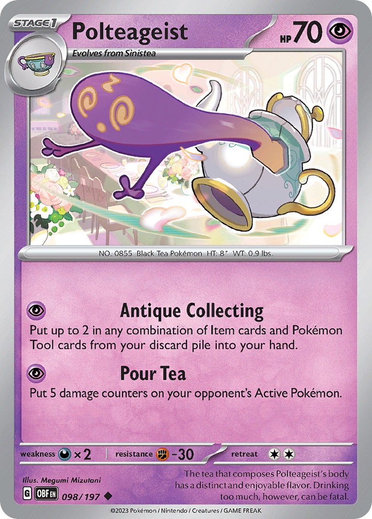 Polteageist — illustrated card